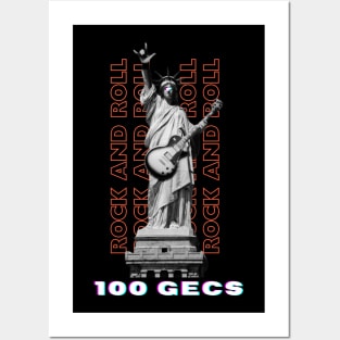 100 Gecs Posters and Art